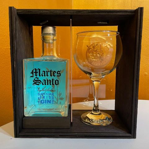 Estuche Gin Flor de Iris + Copa