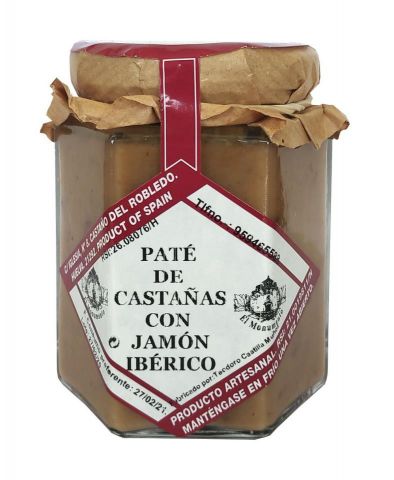 PATÉ DE CASTAÑAS CON JAMÓN IBÉRICO 