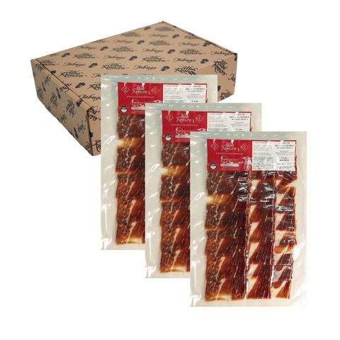 JAMÓN DE BELLOTA IBÉRICO 50% RAZA IBÉRICA 80gr.